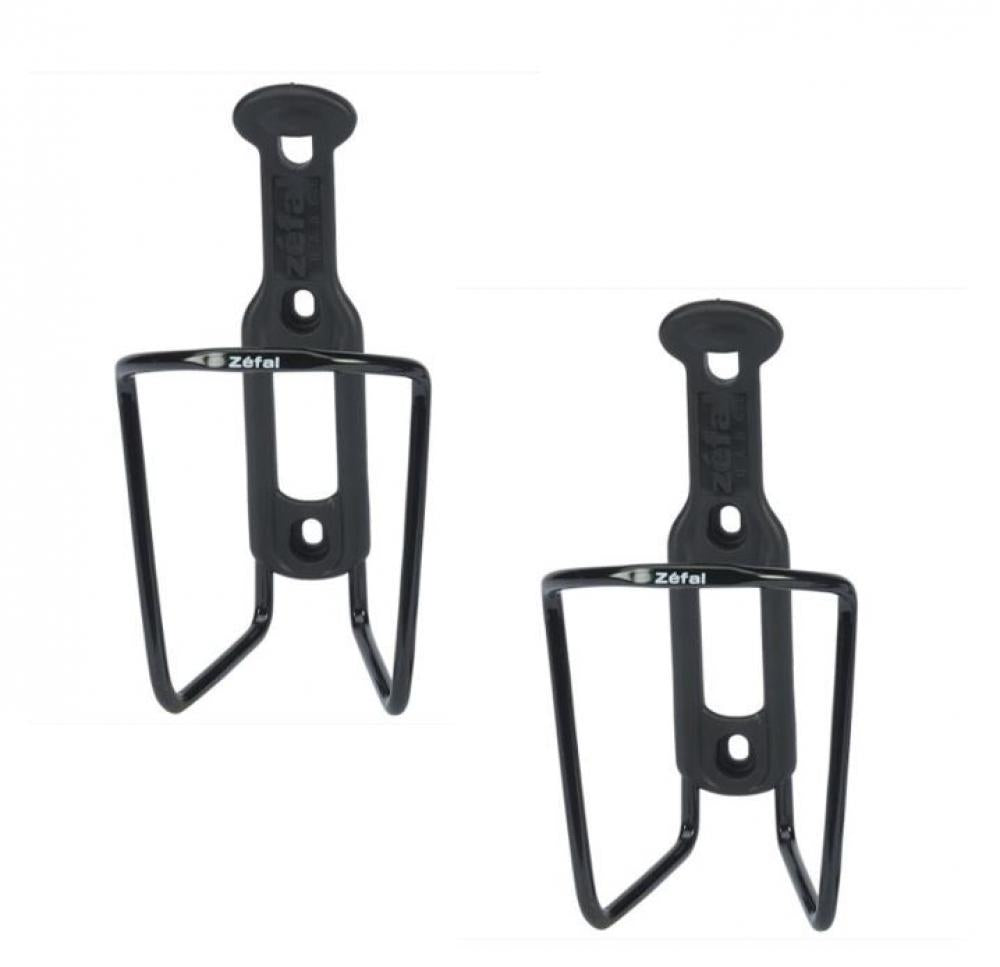 2 X Trinkflaschenhalter Alu Schwarz