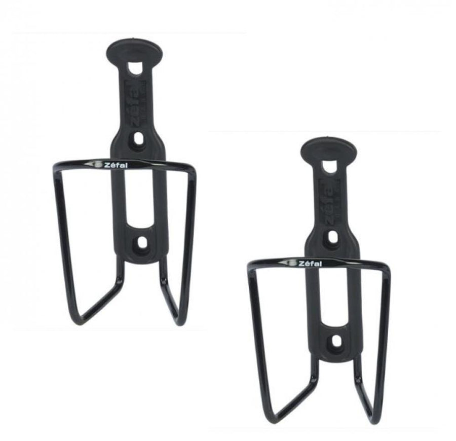 Zefal 2x Trinkflaschenhalter Alu schwarz für Fahrrad