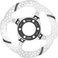 TRP Bremsscheibe TR-33 6-Loch Ø 140 mm Silber/Schwarz - Leicht & robust