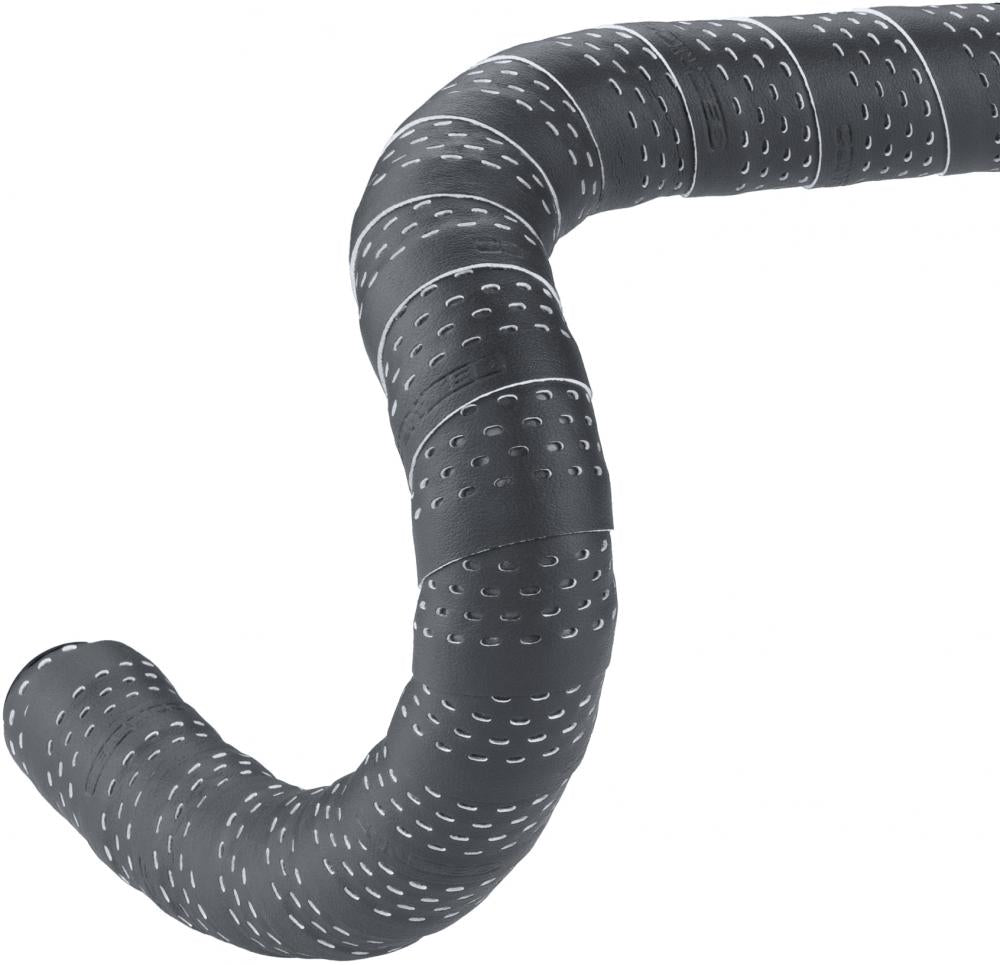 CONTEC Lenkerband "Comfort.Micro"nSB-verpackt, PU und Gel, 200cm lang, 3cm breit, 2,5mm MaterialstärkenHochwertig, synthetische EVA-Schaummatrix mit Gel, verbessert den Komfort, reduziert Vibrationen und sorgt auch durch die Diamanten-Struktur der Oberflä