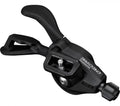 Schwarzer SHIMANO DEORE SL-M4100 10-fach Schalthebel für präzise MTB Schaltung am Mountainbike.