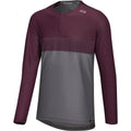 IXS Sports Division iXS Flow XTG Long Sleeve Henley L Graphite/Raisin - atmungsaktives Bike-Langarmshirt