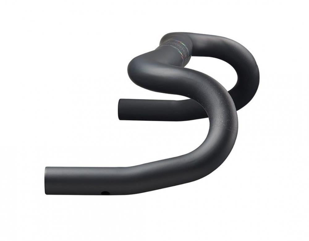 Ritchey WCS Beacon Drop Lenker 31,8 mm, 44 cm Breite, 80 mm Drop, 65 mm Reach, 4,5° Backsweep, 36° Flare, schwarz  ideal für Gravel und Bikepacking
