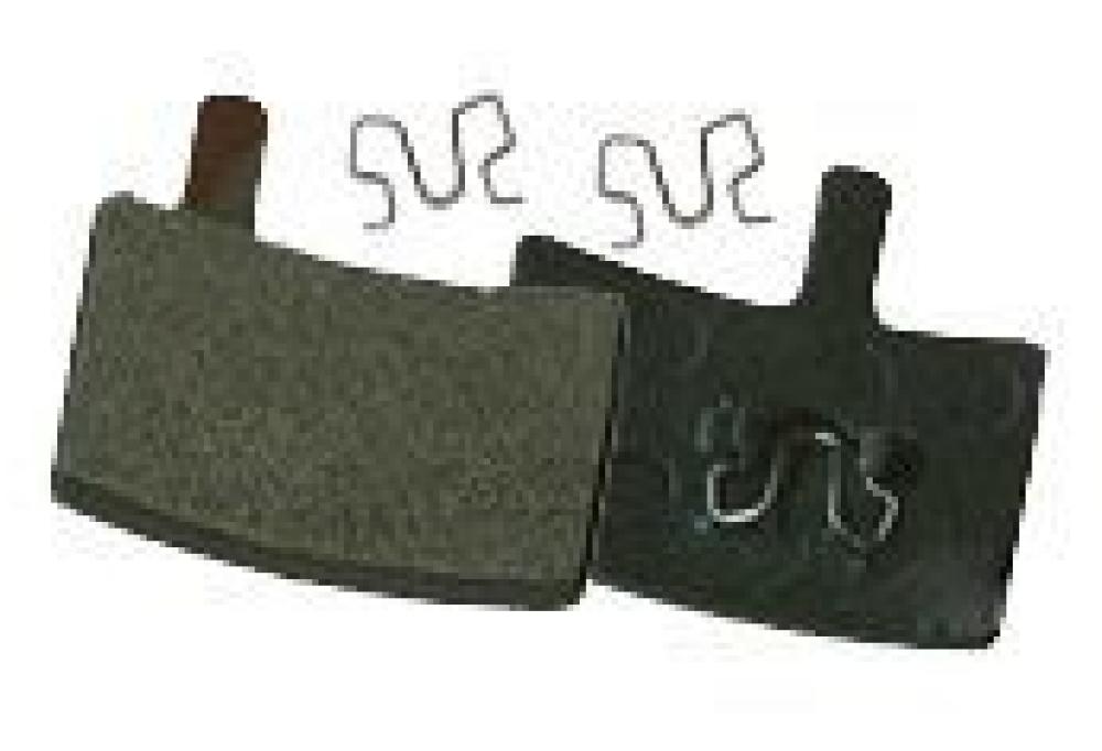 NG Sports Semi-Metall Disc-Bremsbeläge Hayes Stroker TRAIL Set mit Halteklammern.