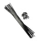 Vision Speichenkit für Trimax 30 RB 281, 283 mm Schwarz - präziser Laufrad-Ersatz