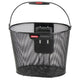 Klickfix Fahrradkorb Oval Plus schwarz ohne Lenkeradapter 25x36x27 cm