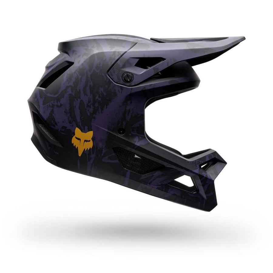FOX Rampage Image Print Fullface-MTB-Helm Plum M 57-58 cm