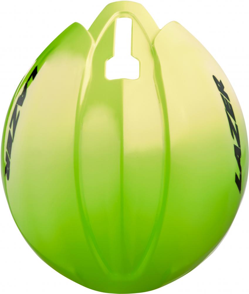 LAZER AEROSHELL GENESIS FLASH YELLOW S - aerodynamische Helmabdeckung mit Wetterschutz