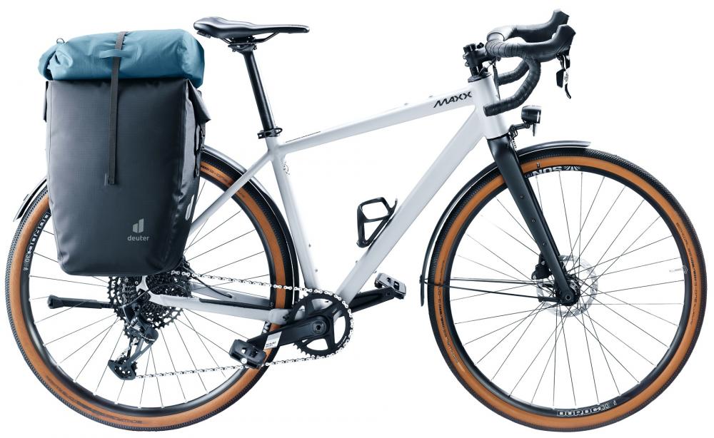 Deuter Visby 25+5 Gepäckträgertasche Schwarz - Wasserdicht IPX4 & Reflektierend