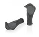 XLC Fahrradgriffe GR-S22 Ergonomic 135 mm schwarz/grau - ergonomisch, stoßdämpfend, rutschfest