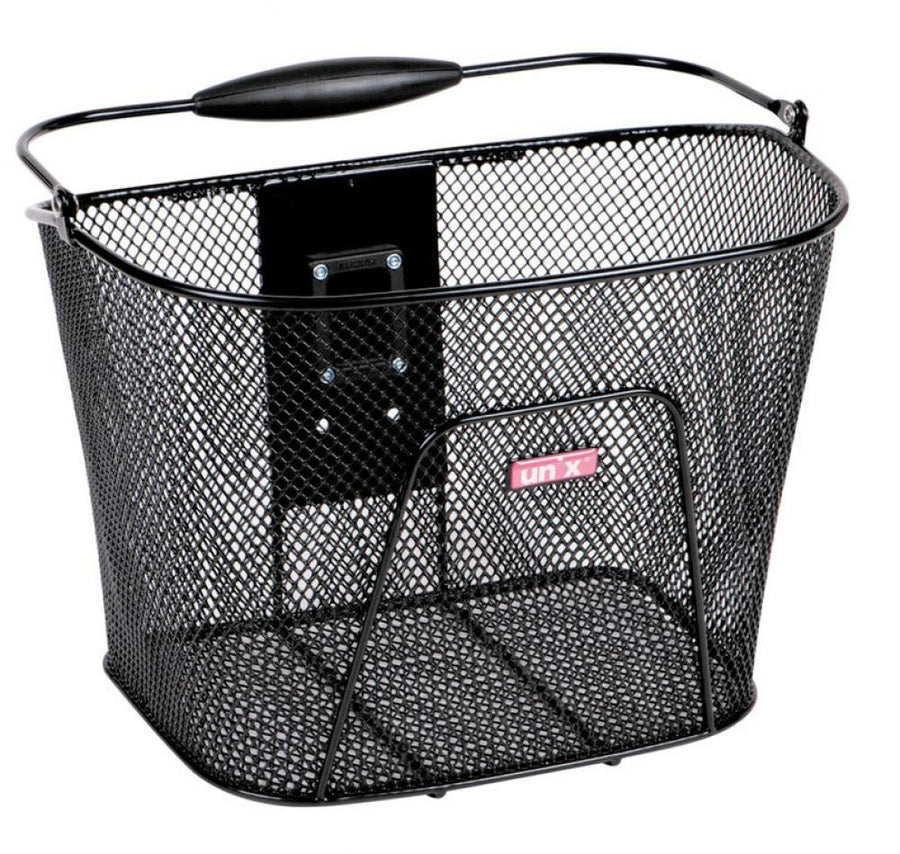Unix Lenkerkorb Ricco 35x29x25cm, schwarz, engmaschig