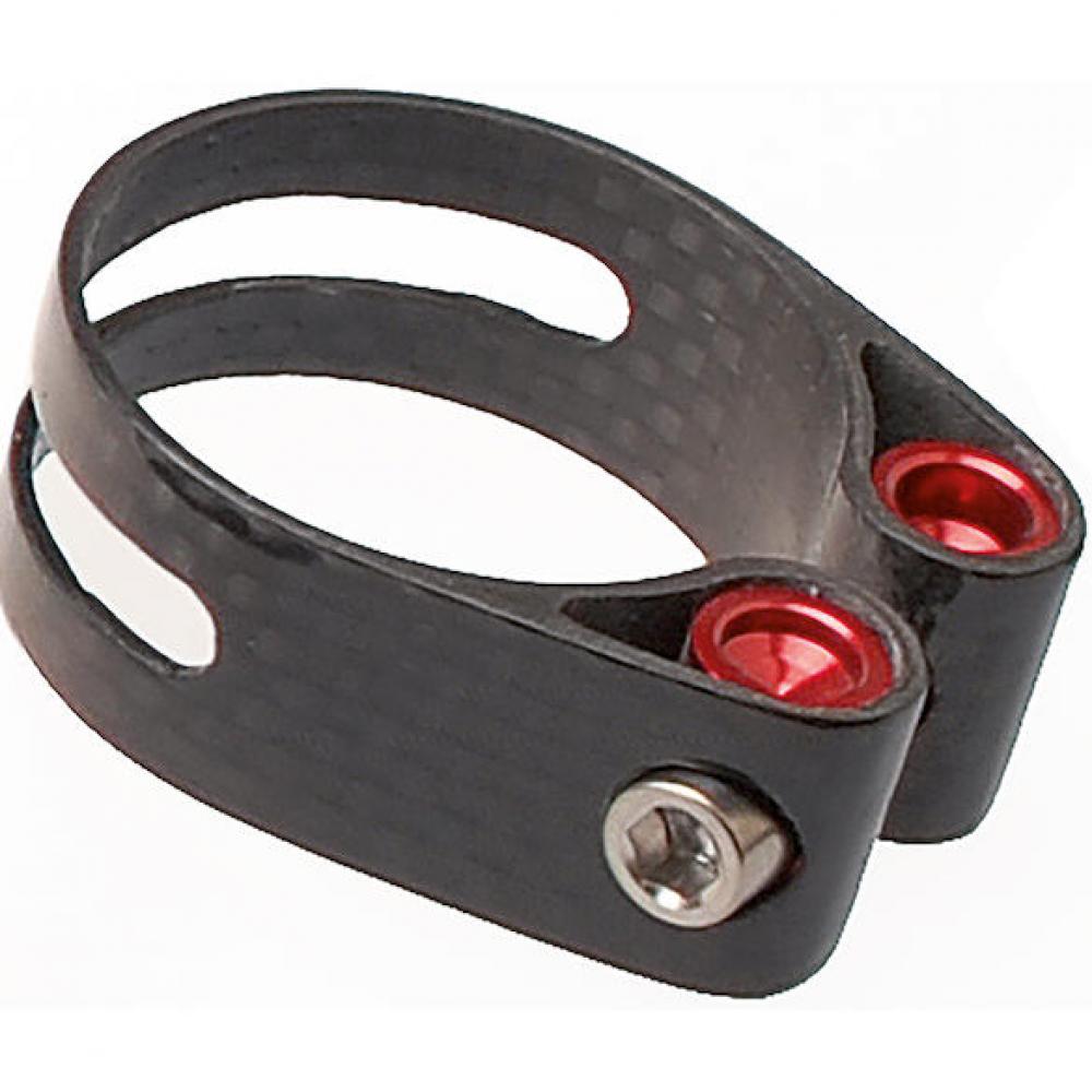 Procraft PRC SPC1 Sattelstützklemme Ø 31.8 mm Rot - Carbon Ultraleichtgewicht