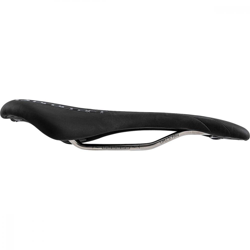 Procraft Sattel Race III 278 x 136 mm Schwarz - sportlicher Rennradsattel mit Komfort