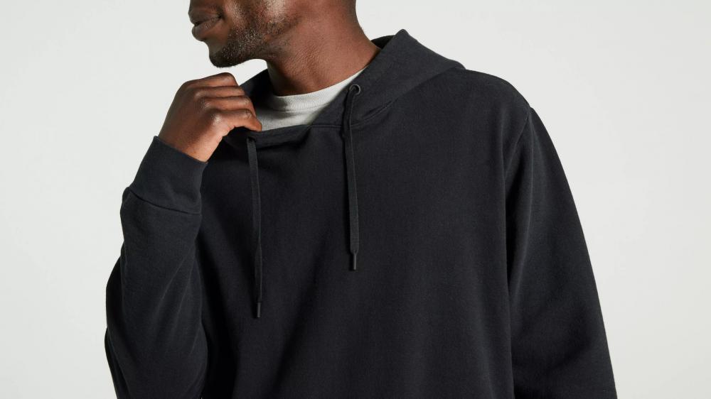 LEGACY PULL-OVER HOODIE MEN BLK XS - Premium Herren Kapuzenpullover Schwarz - Bekleidung
