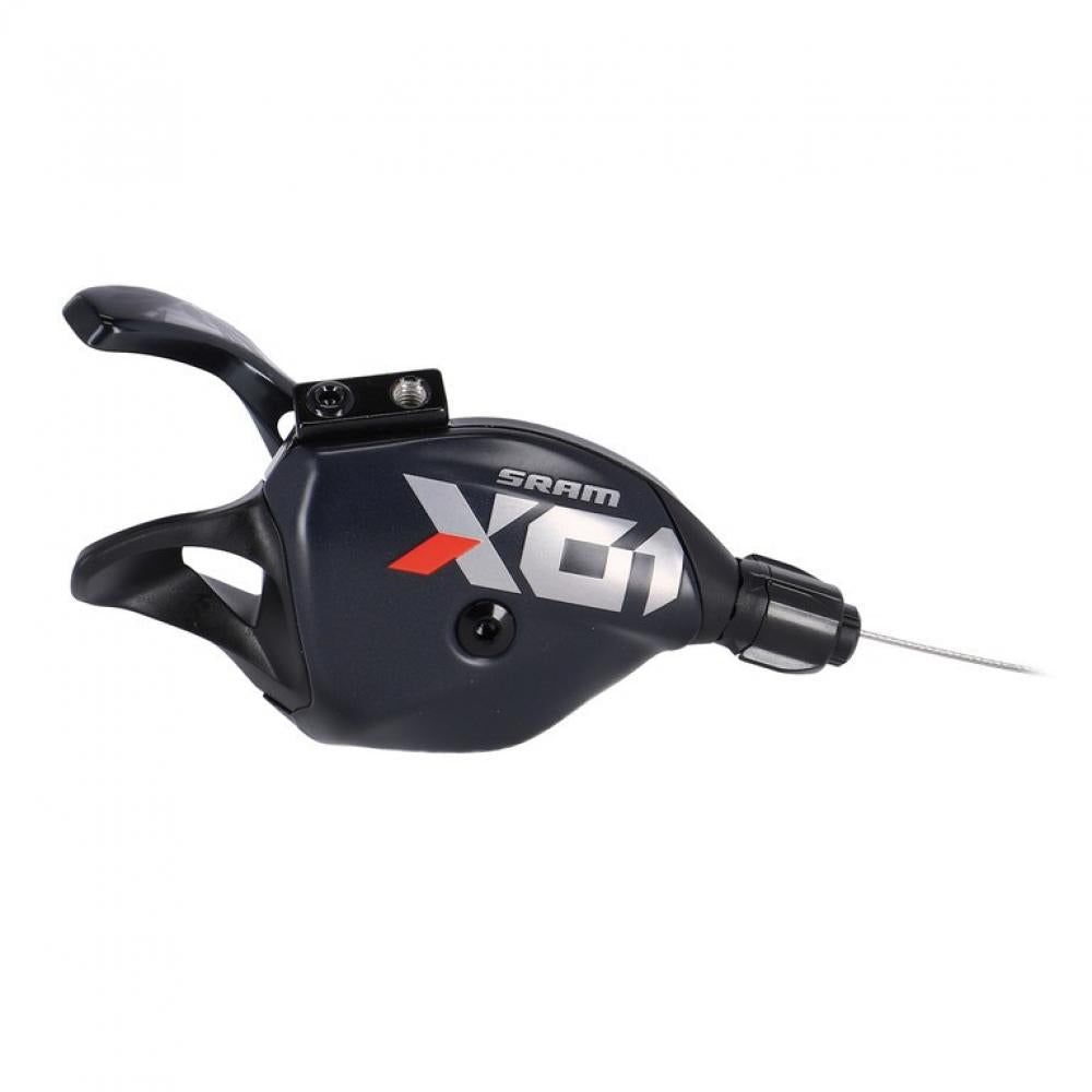 SRAM Trigger X01 Eagle schwarz-rot - Präziser 12-fach Schalthebel für anspruchsvolle Fahrer