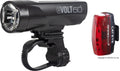 CATEYE Beleuchtungskit GVolt 60 Kit HL-EL550GNRC 60 - starkes StVZO-Fahrradlichtset für Alltag & Sport