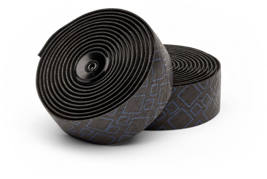 PRO Lenkerband Peaked Team, PU, 2.5mm, Einheitsgröße Schwarz-Blau - leicht & griffig