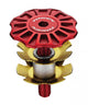 TOKEN A-Head Plug Arsenal Top Cap 1 1/8\" rot, CNC mit Kralle