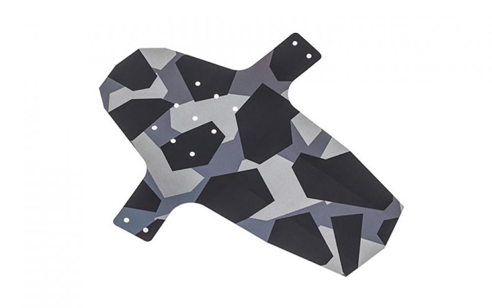 Hebie Schutzblech Swap Front 26-29\" breite 140mm Camouflage Folie +5 Kabelbinder