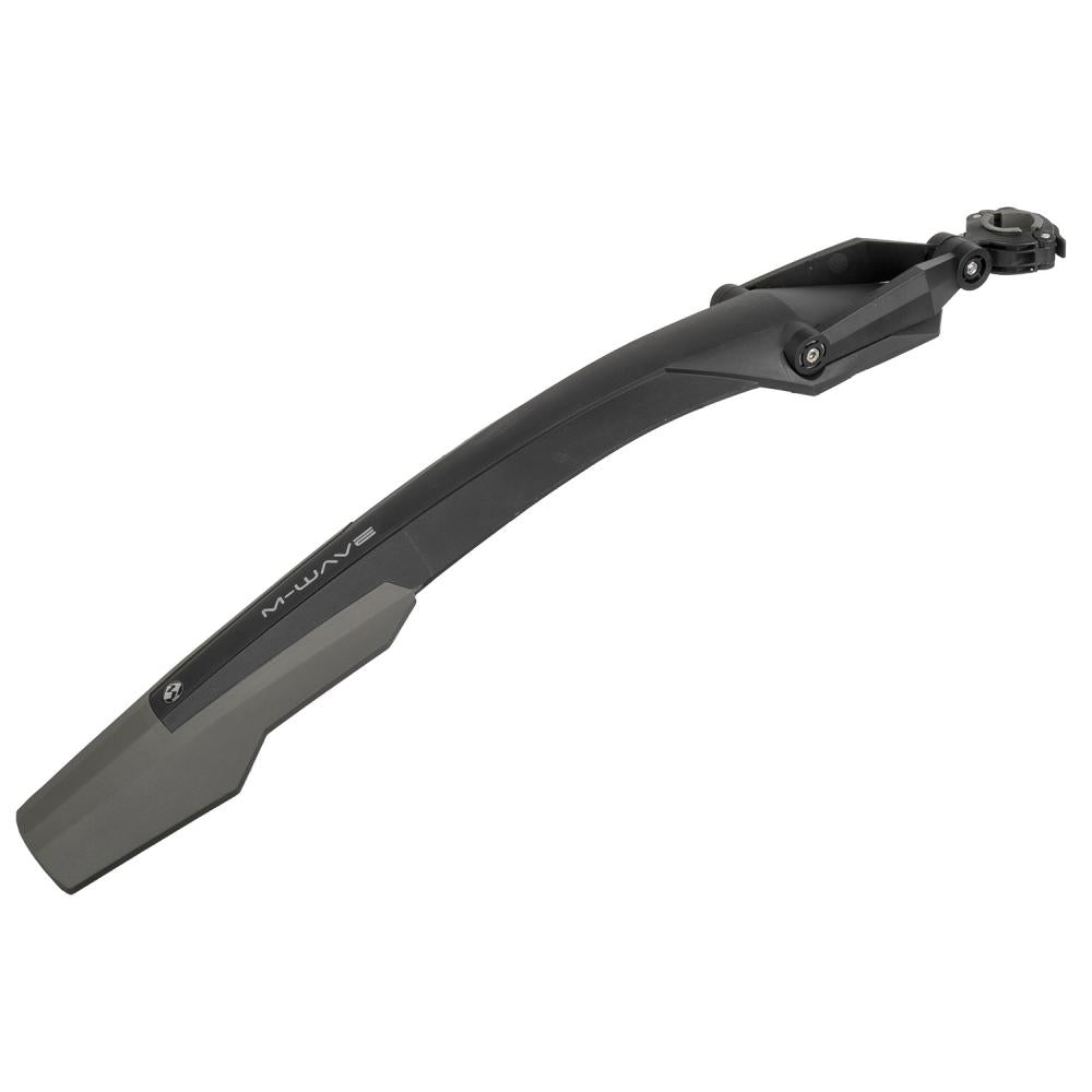 M-WAVE Mud Max R III Steckschutzblech hinten 26-29" schwarz 105 mm, verstellbar, Sattelstützenmontage