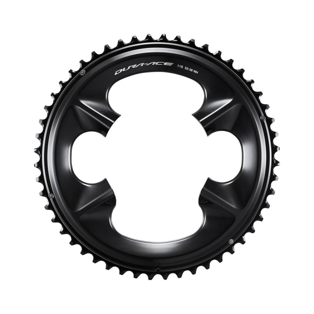 Dura-ace Kettenblatt 52 Zähne, 11-fach, Für Fc-09 / Fc-r9200-px Kurbel, 110 Mm Lochkreis, 4-arm Asymmetrisch, Aluminium