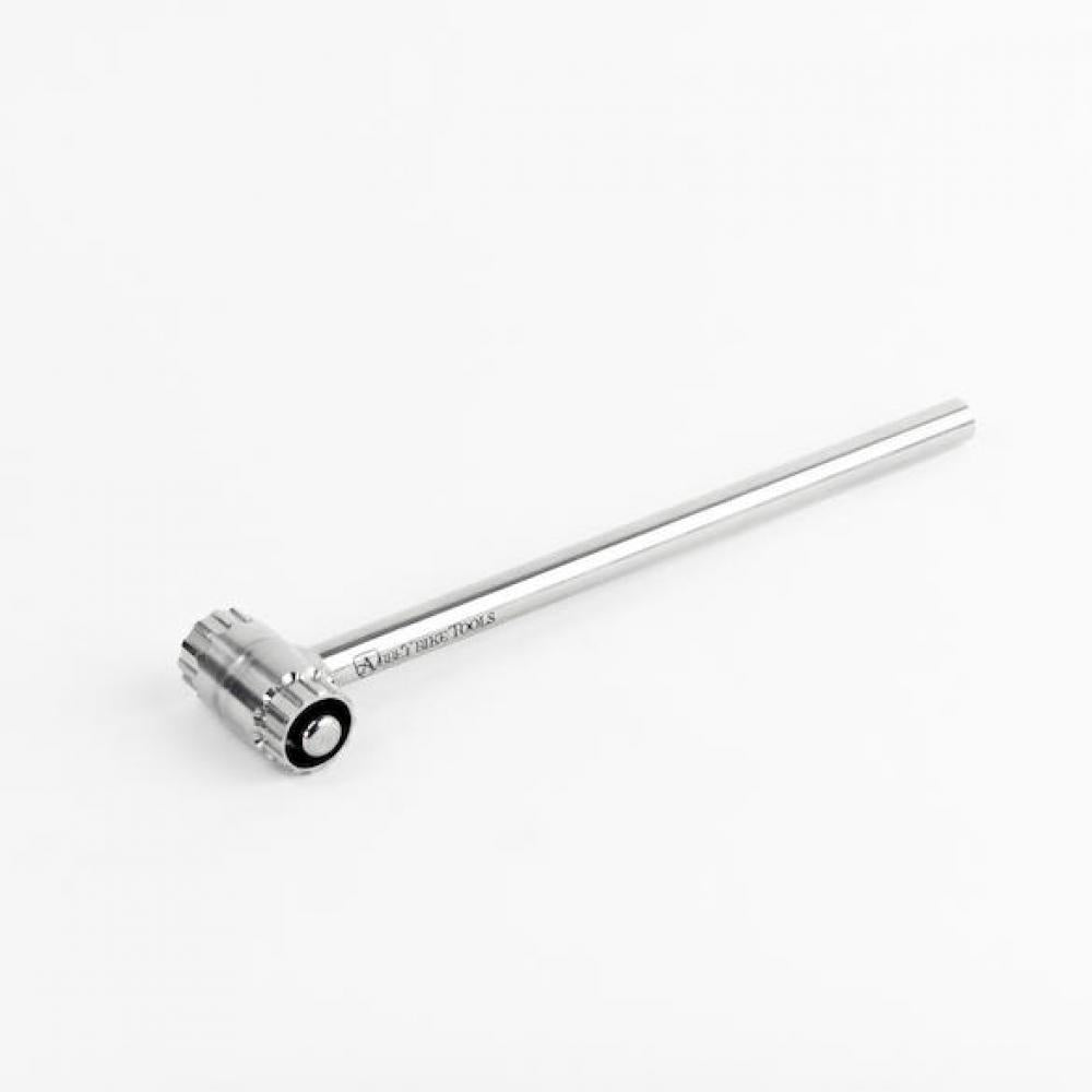 Abbey Tools Kassettenabzieher Crombie zweiseitig für Steckachse Silber - schneller Kassettenwechsel