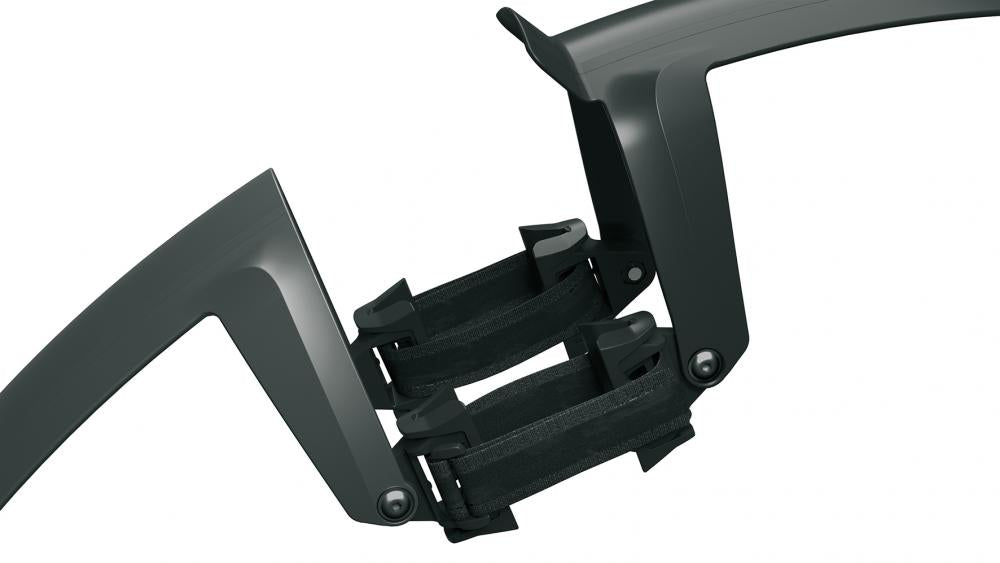 SKS Speedrocker Schutzblechset 28\" für Gravelbikes und Rennräder, Reifenbreite 23-42 mm, schwarz, Doppelspoiler vorne, ausziehbare Verlängerung hinten