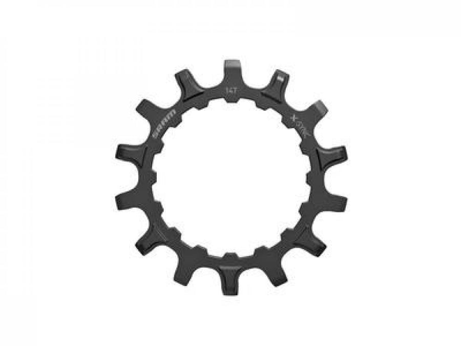 SRAM X-Sync Kettenblatt E-MTB 14T, Direct Mount, Stahl, für Bosch Antriebe, schwarz