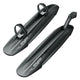 SKS Schutzblechset Fat Board Schwarz - Robuste MTB Steckschutzbleche für Fatbikes, vorne & hinten, einfache Montage, optimaler Spritzschutz