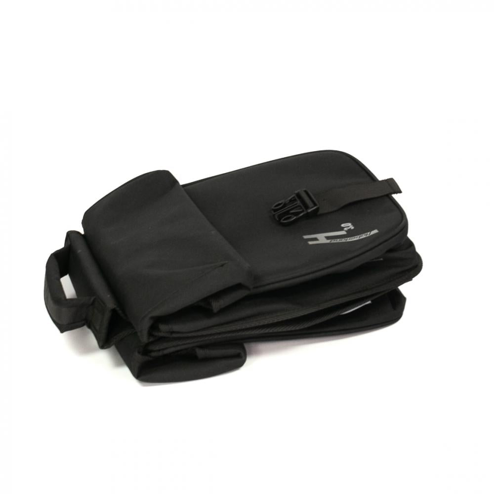 Haberland Doppeltasche 18l Basic S 3.0 schwarz - kompakter Stauraum für den Gepäckträger