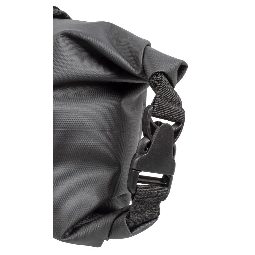 M-WAVE Rough Ride Front Black Series Lenkertasche - 10 l wasserdichte Front-Bikepacking-Tasche