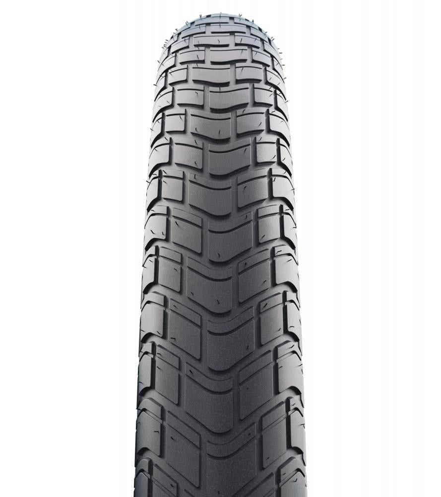 Fahrradreifen Schwalbe Motion Big Apple 55-305 Schwarz/Reflex, komfortabler, umweltfreundlicher Drahtreifen.