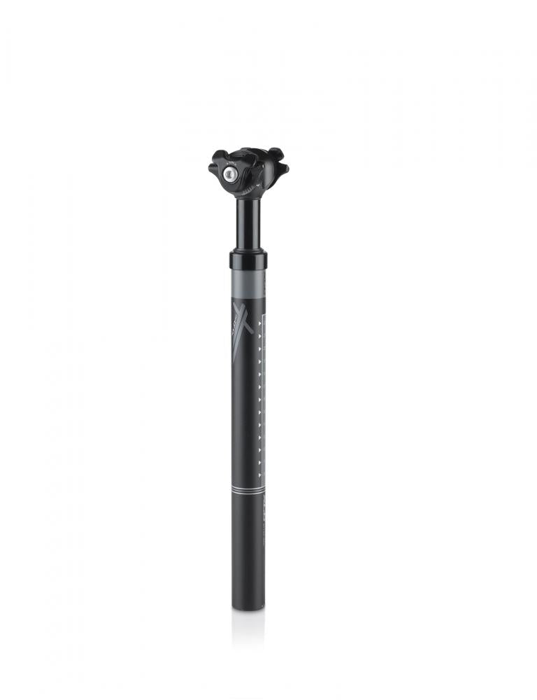 XLC Federsattelstütze Pro SP-S05 Ø 31,6mm 350mm schwarz mit 15mm Versatz für Fahrräder.