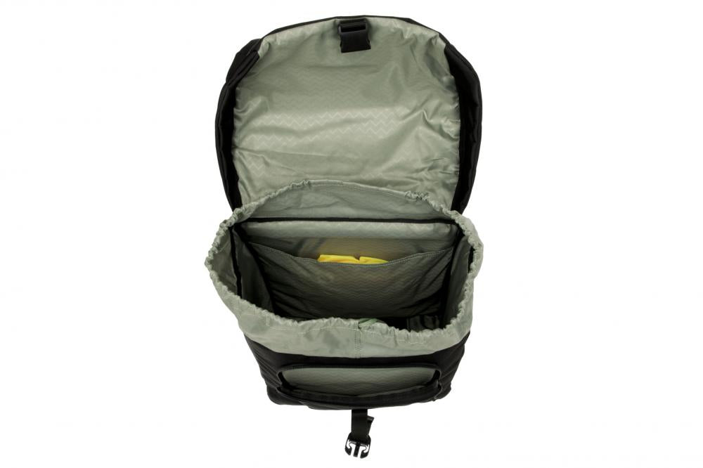 New Looxs Doppelpacktasche Vigo Double RT 2 2×18 l Black Green - geräumige Snapit 2.0 Gepäckträgertasche