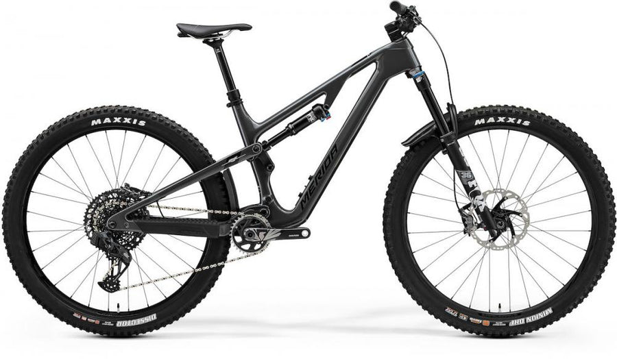 Merida ONE-FORTY 8000 HP1 silber/schwarz XS (14) Silber/Schwarz - High-Performance Trailbike