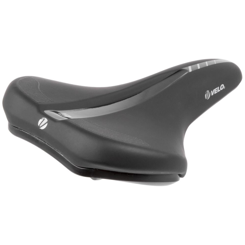 Velo E-Bike Sattel Velo-Fit E1 XXL - 270 x 190 Millimeter - 550 Gramm - CrMo-Gestell - Arc Tech - schwarz - 250553