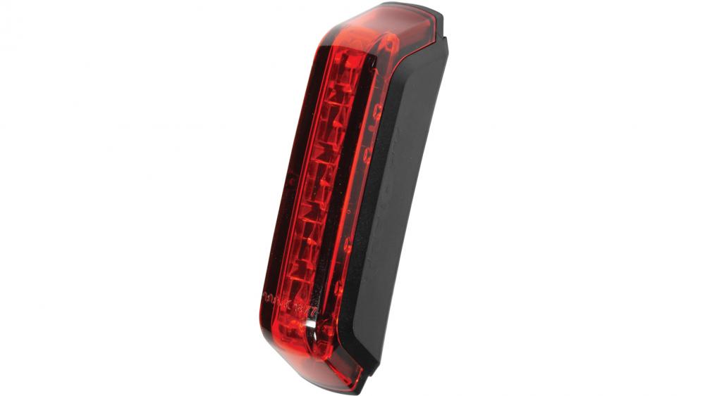 Trelock Dynamo Rücklicht LS 413, rotes LED-Fahrradrücklicht für sichere Fahrten