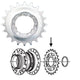 SHIMANO Ritzel NEXUS 18 Zähne silber - Original Ersatzteil für Shimano Nexus Nabenschaltungen