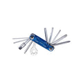 BBB Cycling BBB Werkzeugkit PrimeFold M blau/silber M blau - kompaktes Multitool für unterwegs