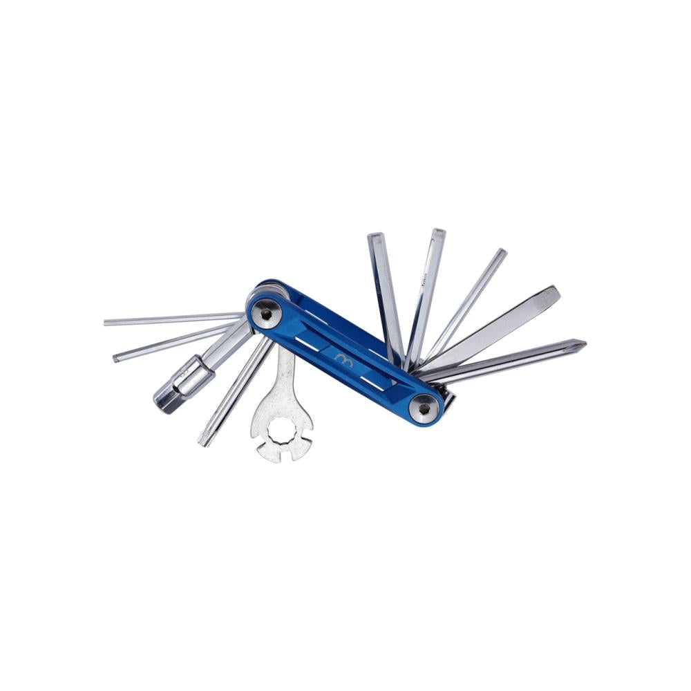 BBB Cycling BBB Werkzeugkit PrimeFold M blau/silber M blau - kompaktes Multitool für unterwegs