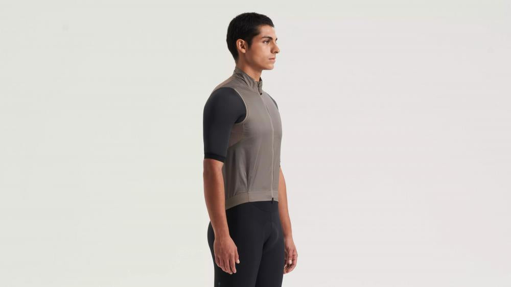 PRIME WIND VEST MEN GUN XL - Windweste Herren Laufweste