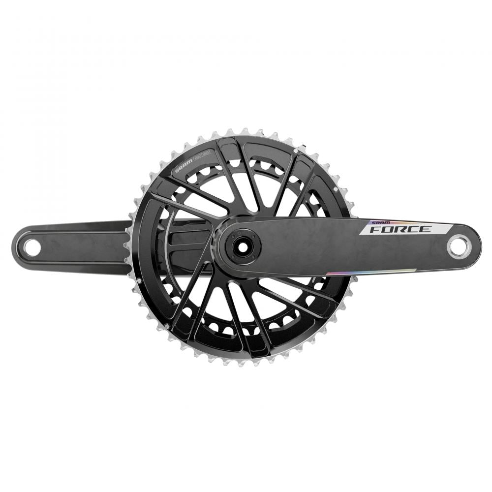 SRAM Force E1 Kurbelgarnitur 170mm 46-33T, leichte, steife 2x12-Performance für Fahrräder.