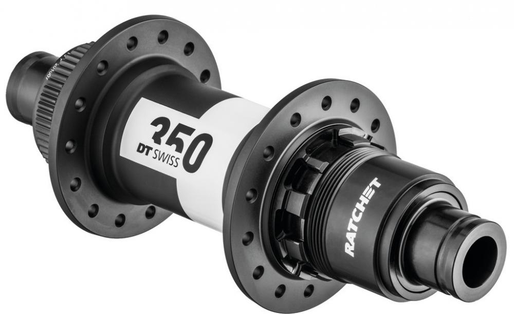 DT Swiss Nabe MTB HR 350 Classic 28 Loch Schwarz - zuverlässige Centerlock Hinterradnabe
