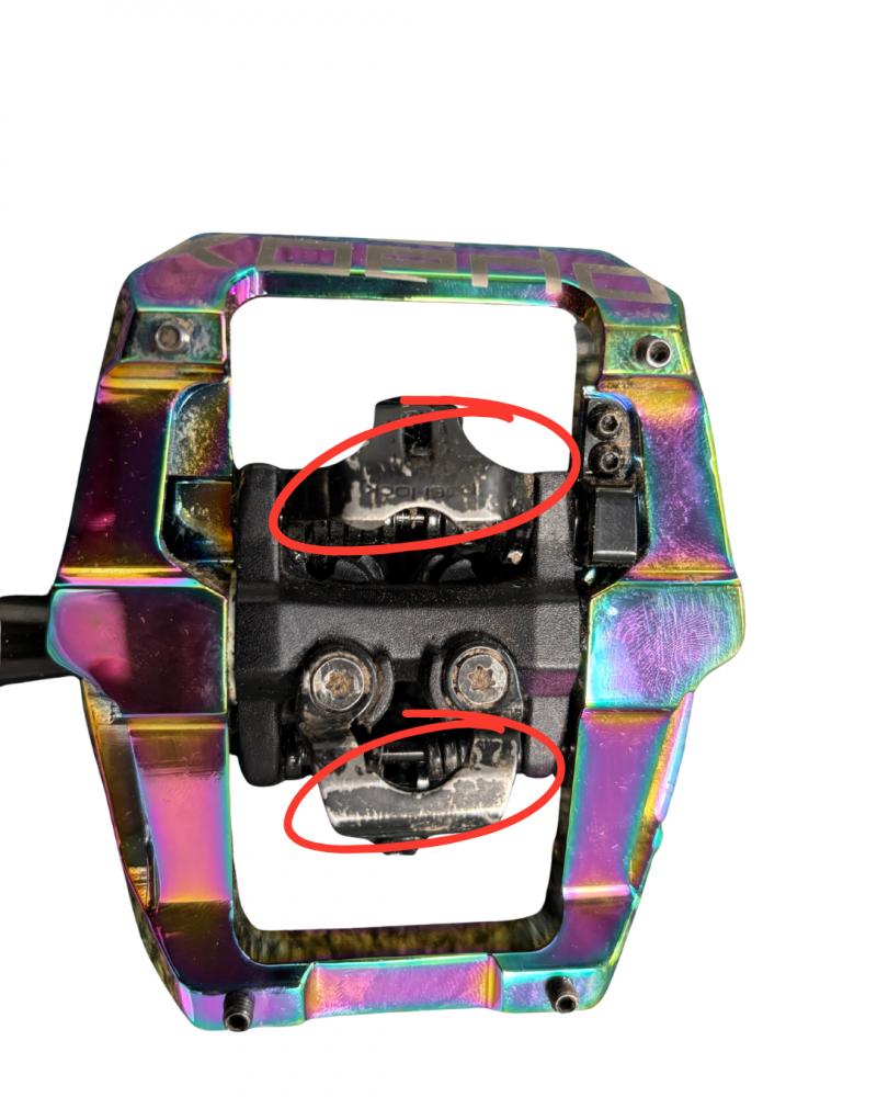 Retoure: Xpedo Pedal Clipless GFX oil slick 9 16 Zoll XGF04AC