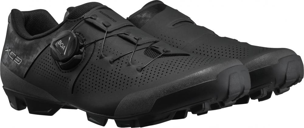 SHIMANO Fahrradschuhe XC302W Damen MTB SPD Fahrradschuhe 39 Schwarz