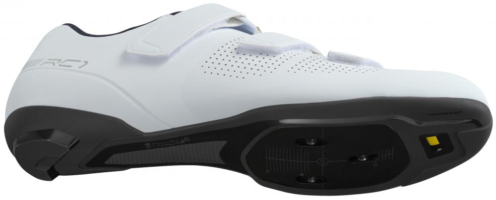 SHIMANO Fahrradschuhe RC102 Herren/Damen Road SPD-SL Größe 48 Fahrradschuhe Weiß