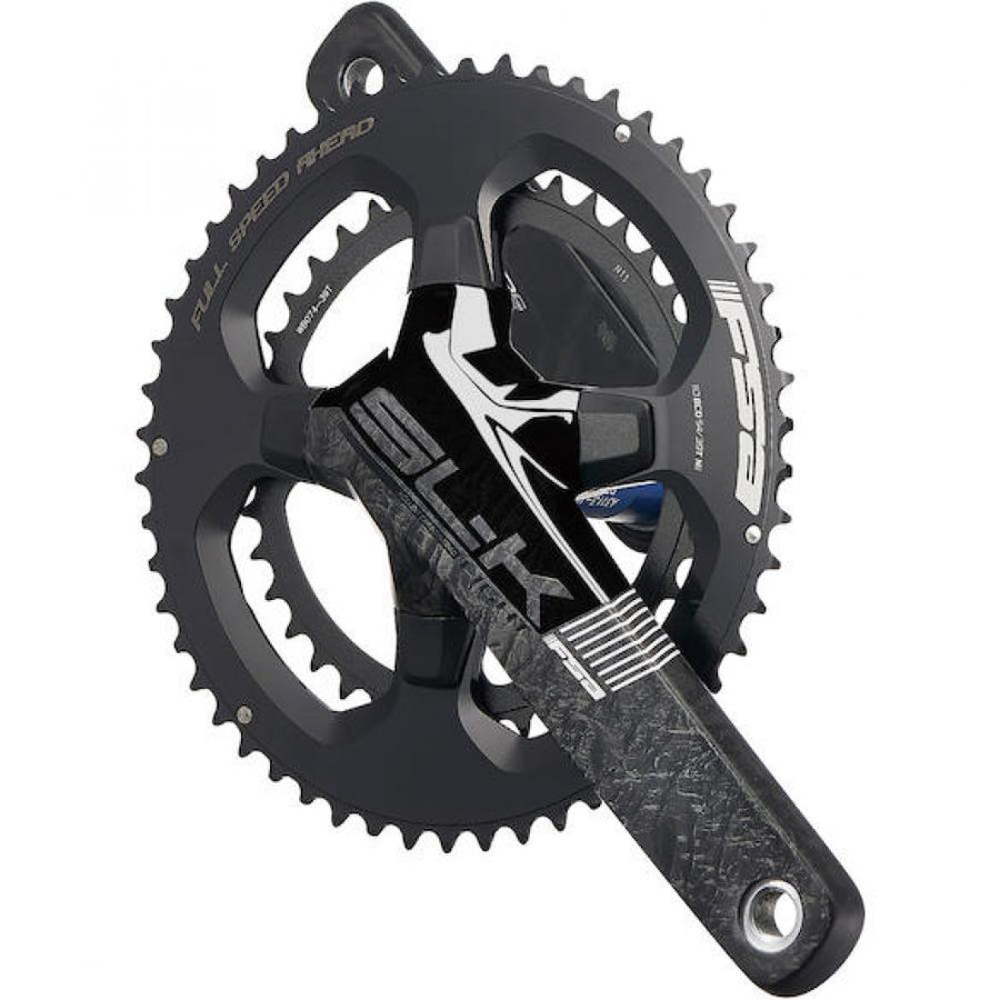 FSA Kurbelarm links SL-K Light BB386Evo 175 mm Schwarz - leichter Carbon-Ersatzarm
