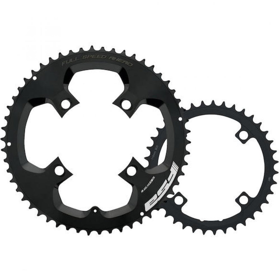 FSA Kettenblatt Road Powerbox/SL-K ABS 4-Arm 110 mm x 42 T Stealth black - präzises Schalten