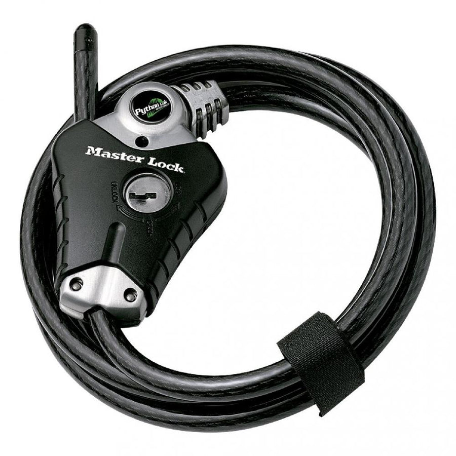 Master Lock Kabelschloss Python 8428 10x1.800 mm schwarz