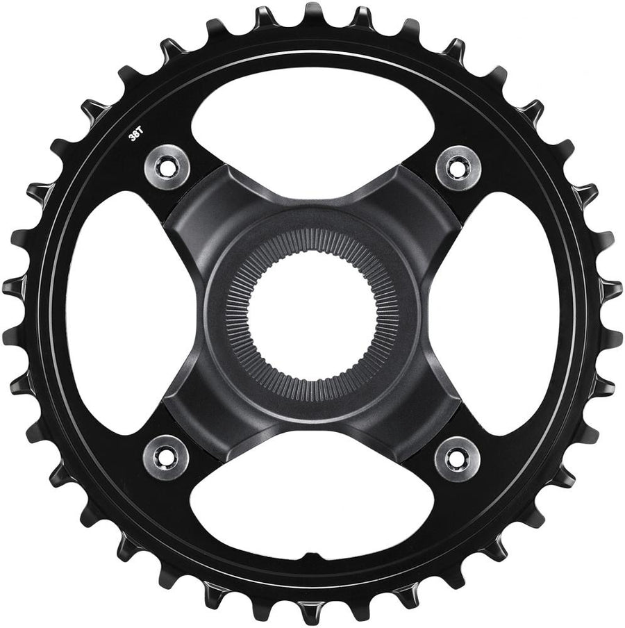 SHIMANO Kettenblatt E8000 SM-CRE80 38Z Ohne KSR - effiziente Performance für E-MTB Antriebe